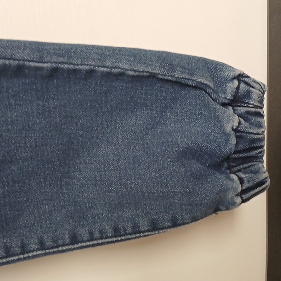 Forever 21 Girls Blue Dark Denim joggers NWT - Picture 2 of 6
